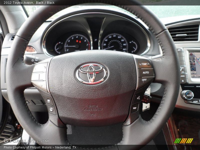 Black / Black 2012 Toyota Avalon
