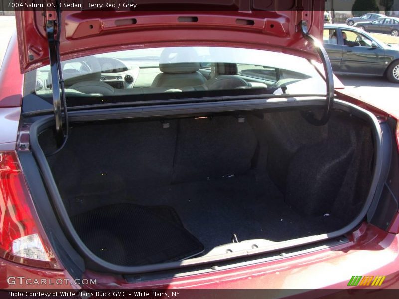 Berry Red / Grey 2004 Saturn ION 3 Sedan