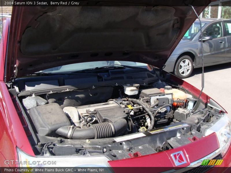Berry Red / Grey 2004 Saturn ION 3 Sedan