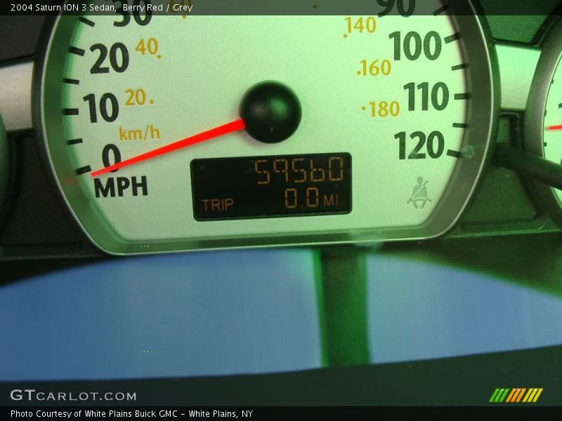Berry Red / Grey 2004 Saturn ION 3 Sedan