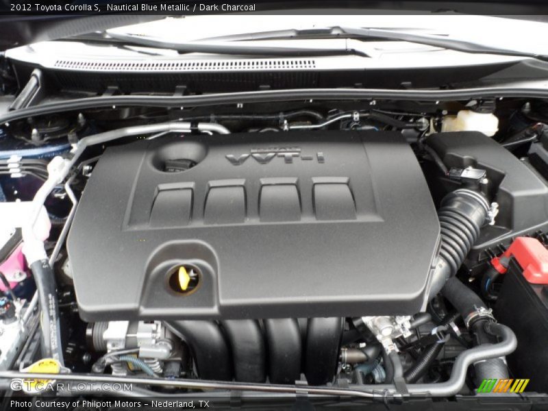 Nautical Blue Metallic / Dark Charcoal 2012 Toyota Corolla S