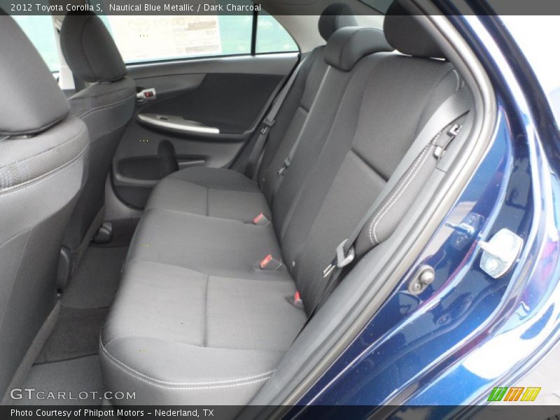 Nautical Blue Metallic / Dark Charcoal 2012 Toyota Corolla S
