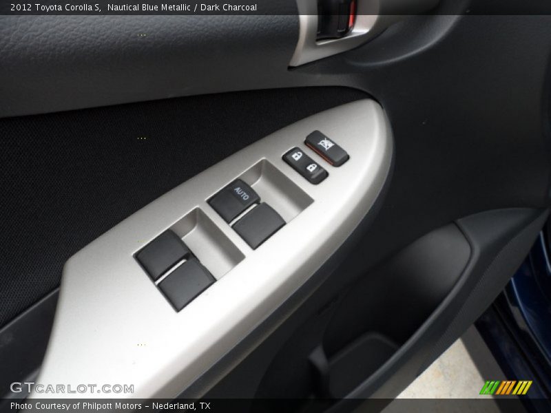 Nautical Blue Metallic / Dark Charcoal 2012 Toyota Corolla S