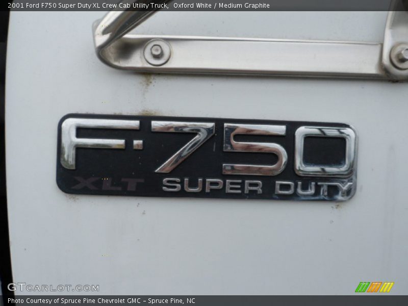  2001 F750 Super Duty XL Crew Cab Utility Truck Logo