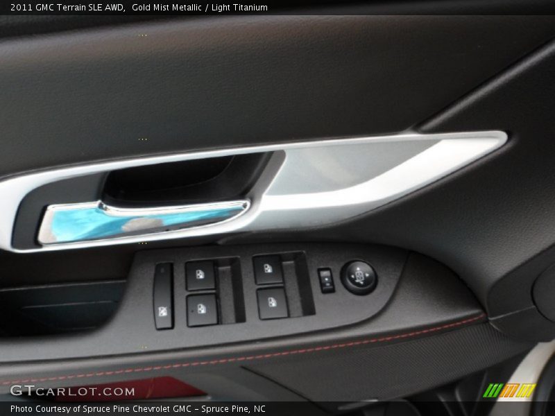 Gold Mist Metallic / Light Titanium 2011 GMC Terrain SLE AWD
