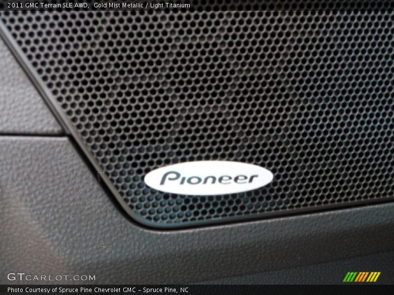 Gold Mist Metallic / Light Titanium 2011 GMC Terrain SLE AWD