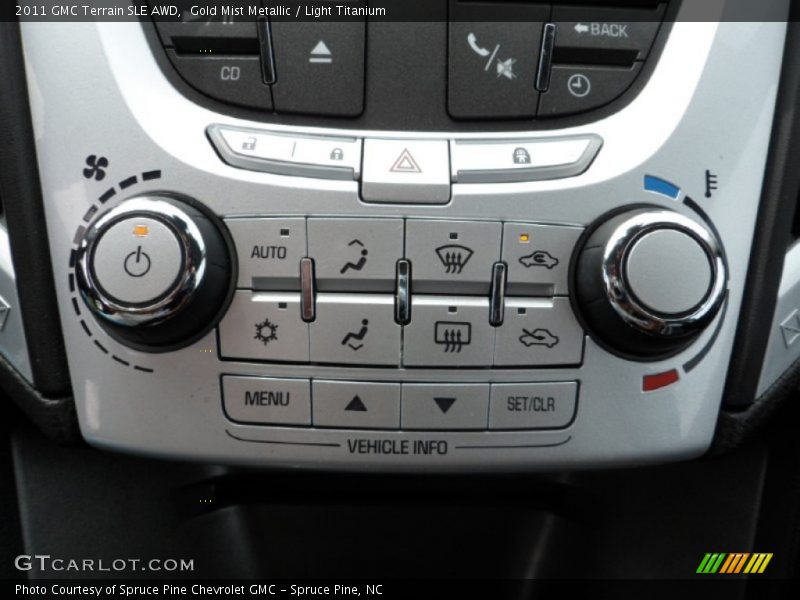Gold Mist Metallic / Light Titanium 2011 GMC Terrain SLE AWD