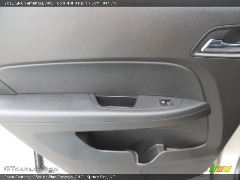 Gold Mist Metallic / Light Titanium 2011 GMC Terrain SLE AWD