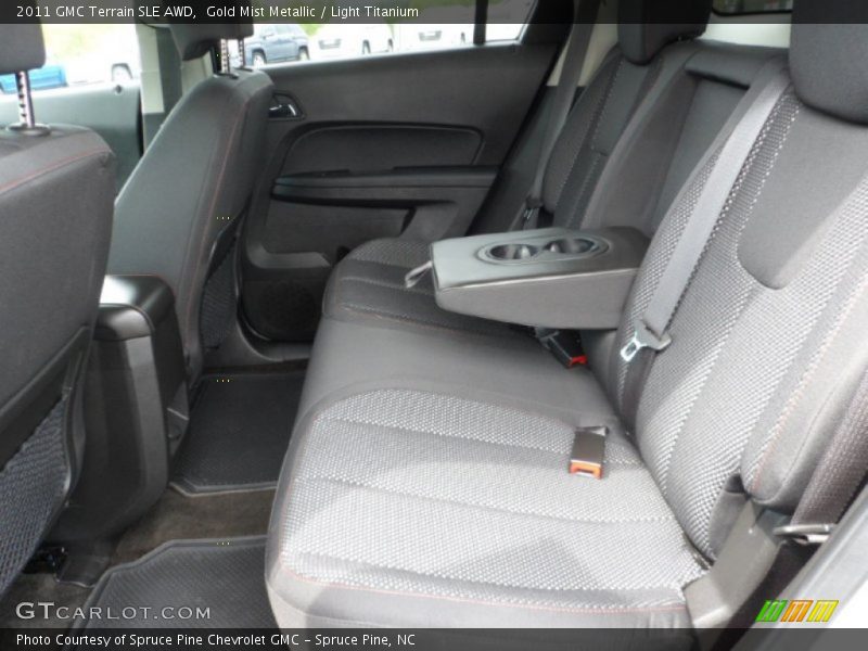 Gold Mist Metallic / Light Titanium 2011 GMC Terrain SLE AWD