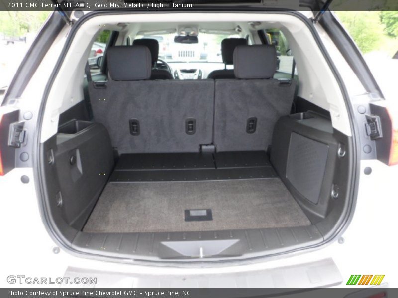 Gold Mist Metallic / Light Titanium 2011 GMC Terrain SLE AWD