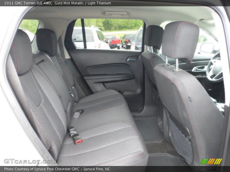 Gold Mist Metallic / Light Titanium 2011 GMC Terrain SLE AWD
