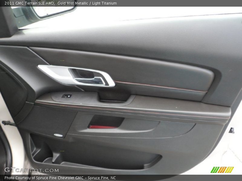 Gold Mist Metallic / Light Titanium 2011 GMC Terrain SLE AWD