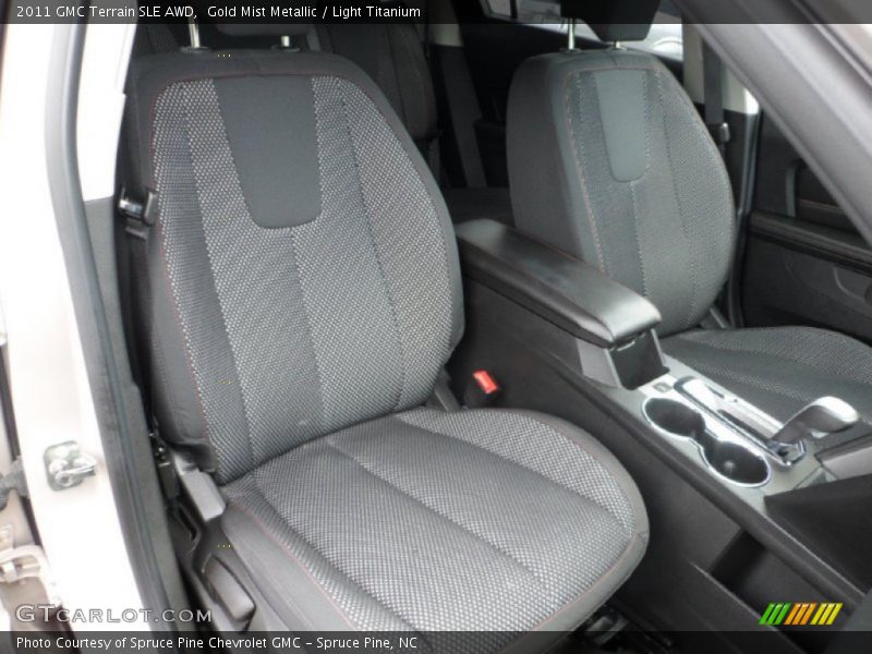 Gold Mist Metallic / Light Titanium 2011 GMC Terrain SLE AWD