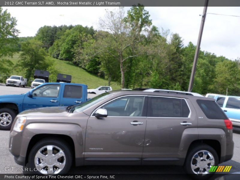 Mocha Steel Metallic / Light Titanium 2012 GMC Terrain SLT AWD