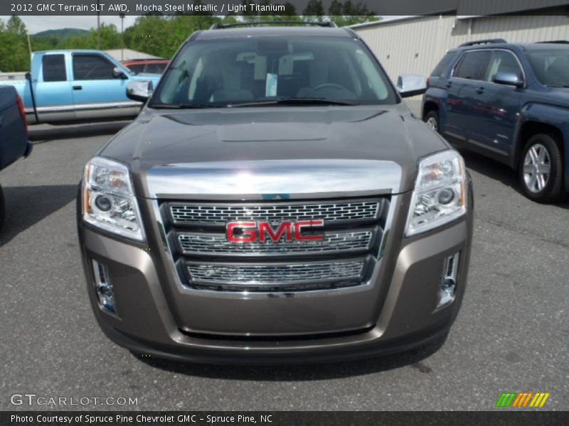 Mocha Steel Metallic / Light Titanium 2012 GMC Terrain SLT AWD