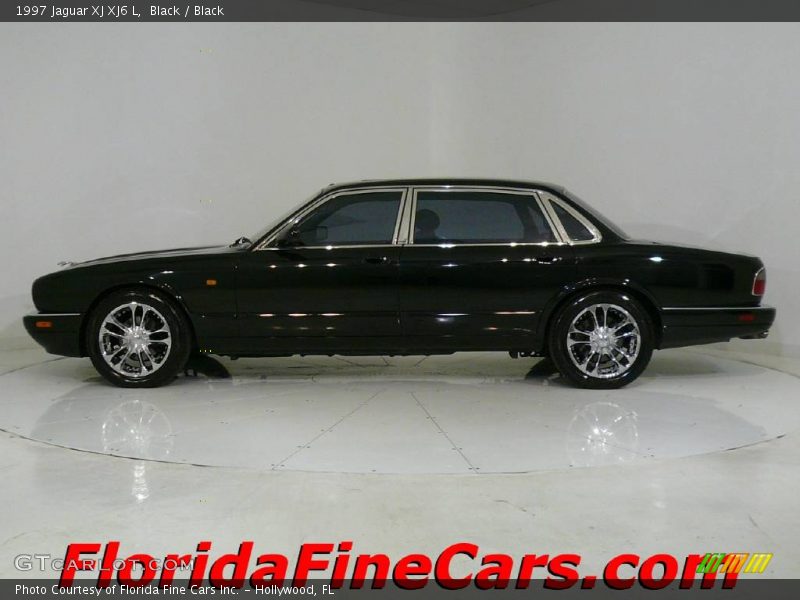 Black / Black 1997 Jaguar XJ XJ6 L