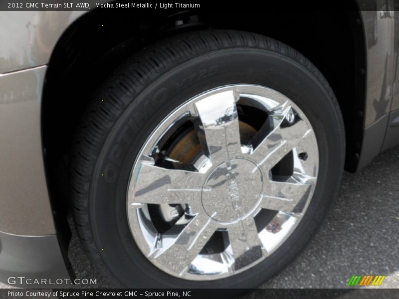 Mocha Steel Metallic / Light Titanium 2012 GMC Terrain SLT AWD