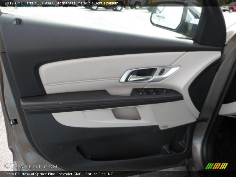 Mocha Steel Metallic / Light Titanium 2012 GMC Terrain SLT AWD