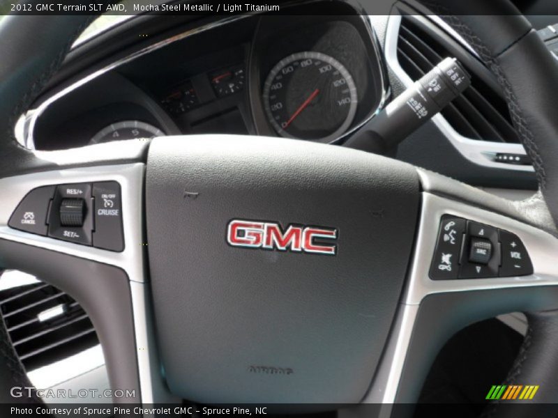 Mocha Steel Metallic / Light Titanium 2012 GMC Terrain SLT AWD