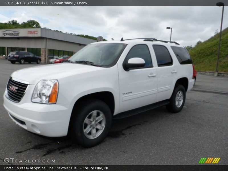 Summit White / Ebony 2012 GMC Yukon SLE 4x4