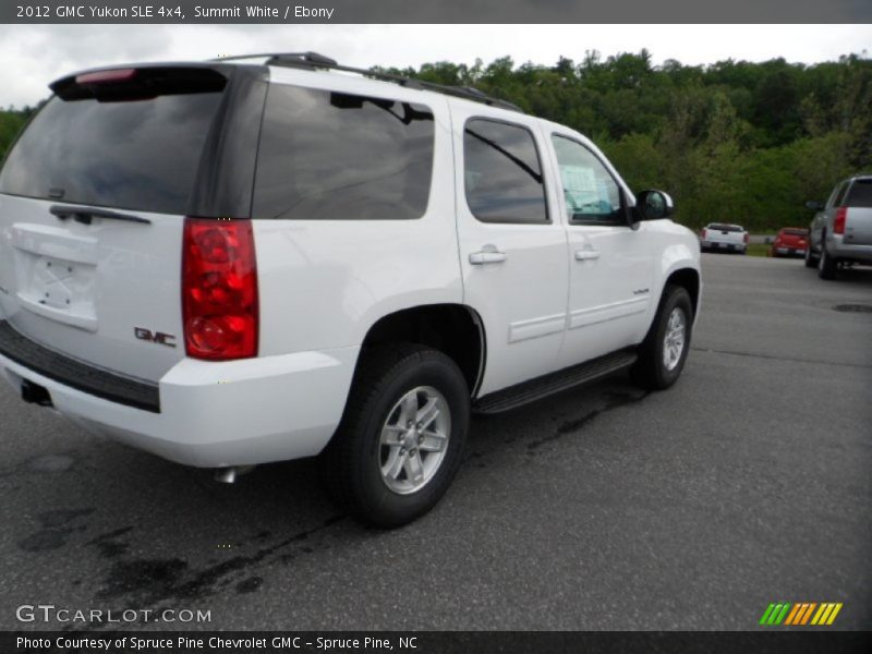 Summit White / Ebony 2012 GMC Yukon SLE 4x4