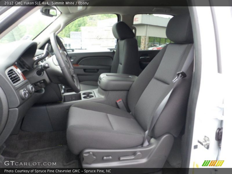  2012 Yukon SLE 4x4 Ebony Interior