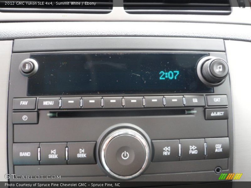 Controls of 2012 Yukon SLE 4x4