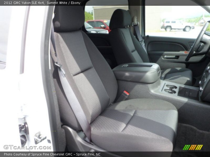 Summit White / Ebony 2012 GMC Yukon SLE 4x4