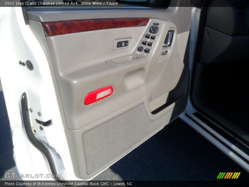 Stone White / Taupe 2002 Jeep Grand Cherokee Limited 4x4