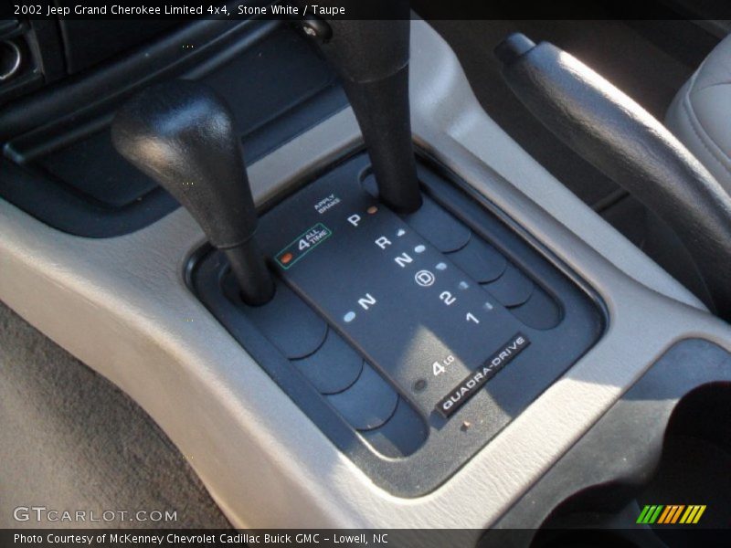 Stone White / Taupe 2002 Jeep Grand Cherokee Limited 4x4