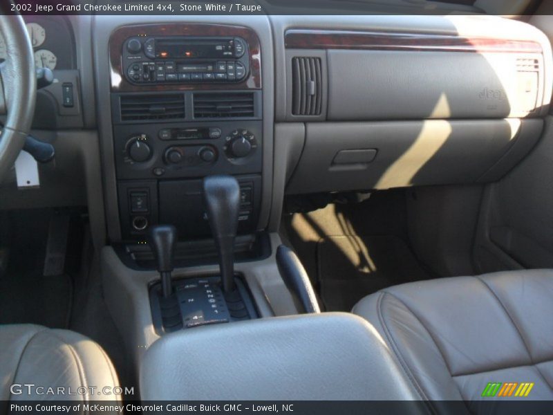 Stone White / Taupe 2002 Jeep Grand Cherokee Limited 4x4