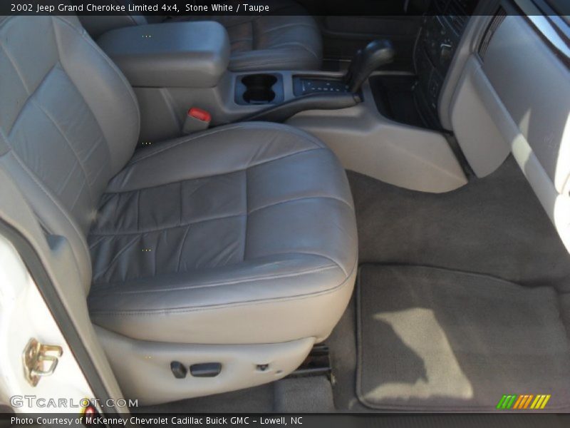 Stone White / Taupe 2002 Jeep Grand Cherokee Limited 4x4