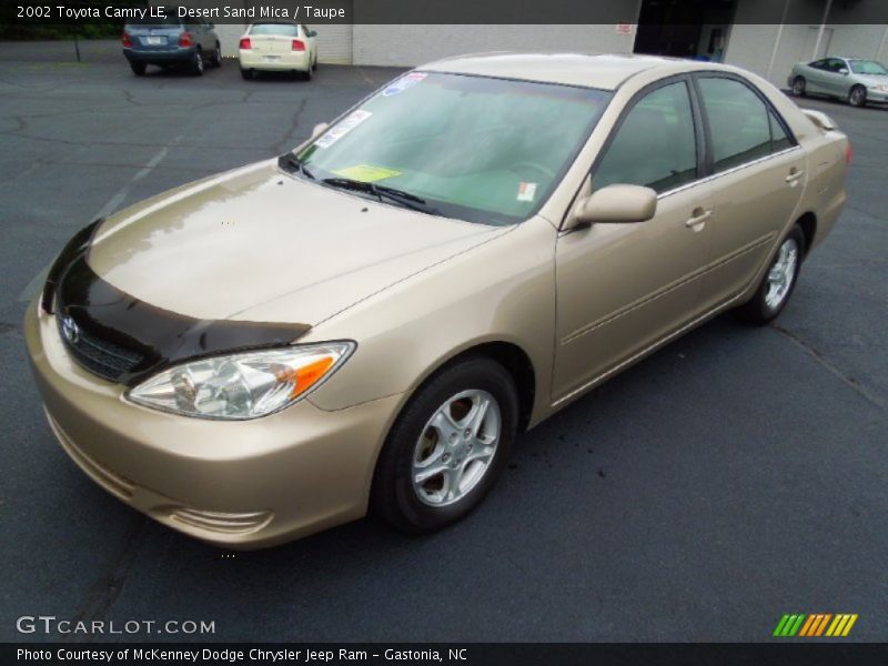 Desert Sand Mica / Taupe 2002 Toyota Camry LE