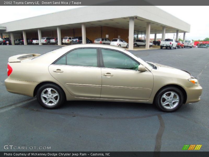 Desert Sand Mica / Taupe 2002 Toyota Camry LE
