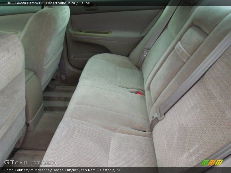 Desert Sand Mica / Taupe 2002 Toyota Camry LE