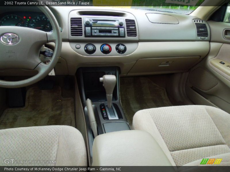 Desert Sand Mica / Taupe 2002 Toyota Camry LE