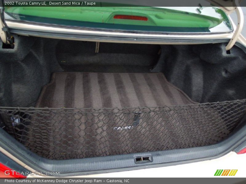 Desert Sand Mica / Taupe 2002 Toyota Camry LE