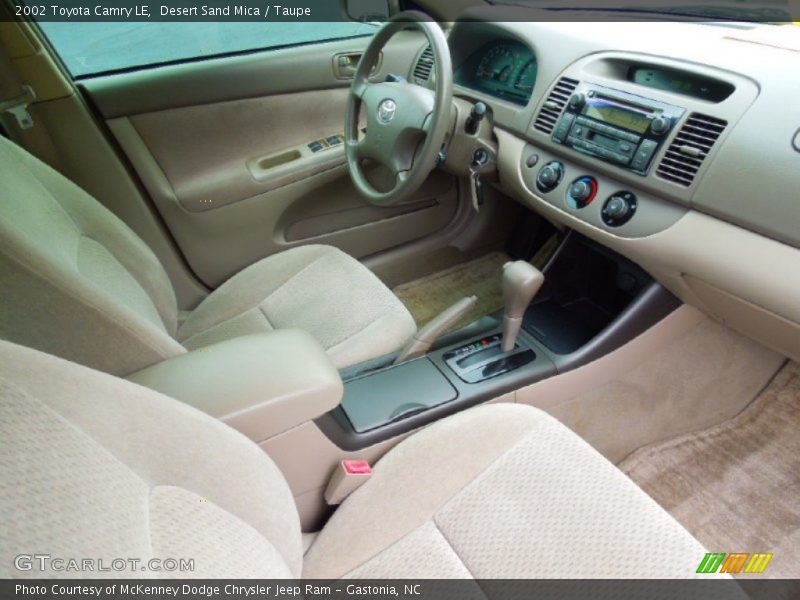 Desert Sand Mica / Taupe 2002 Toyota Camry LE