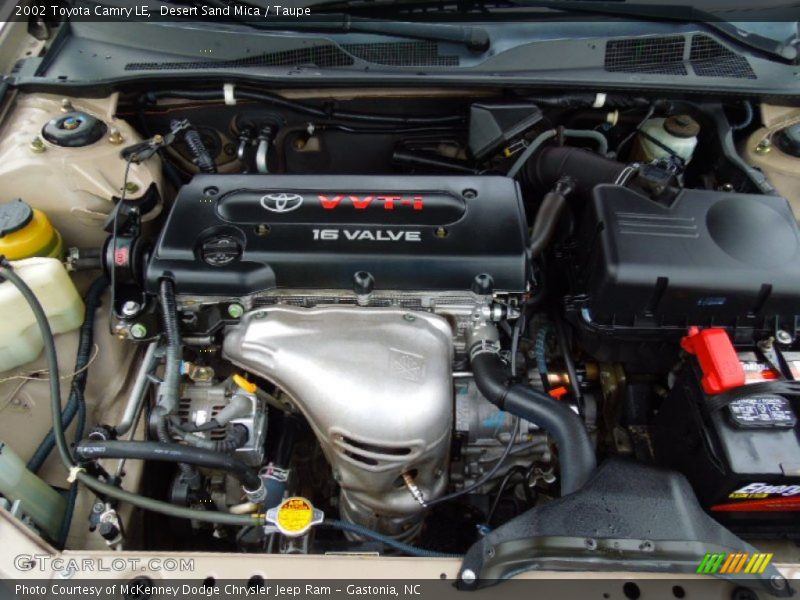 Desert Sand Mica / Taupe 2002 Toyota Camry LE