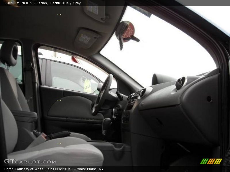 Pacific Blue / Gray 2005 Saturn ION 2 Sedan