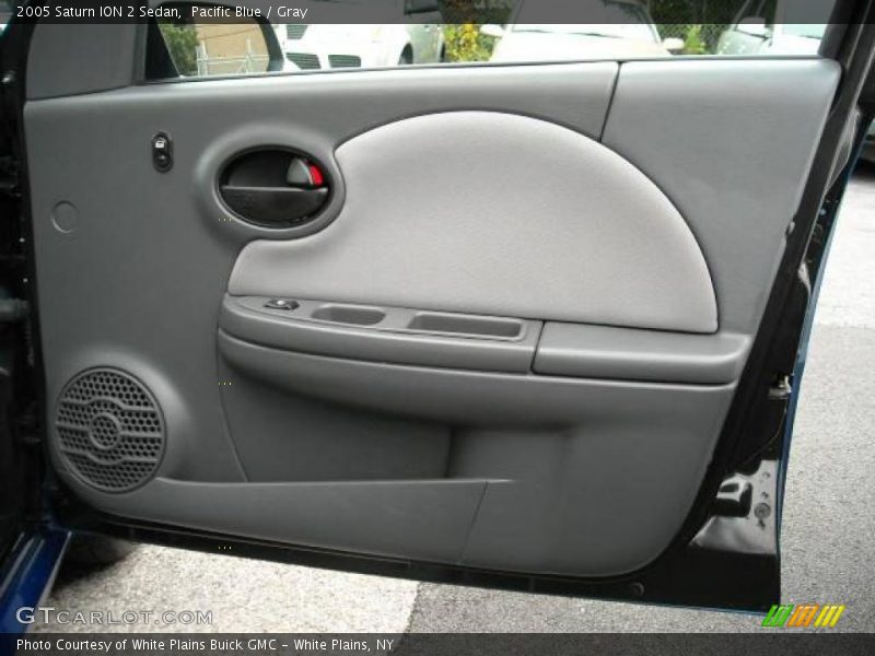 Pacific Blue / Gray 2005 Saturn ION 2 Sedan