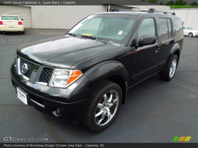 Super Black / Graphite 2007 Nissan Pathfinder S