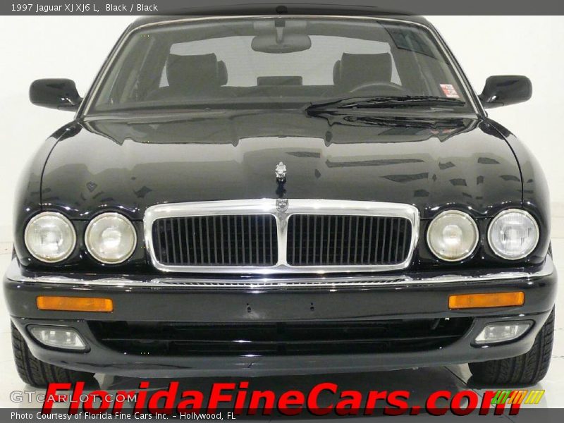 Black / Black 1997 Jaguar XJ XJ6 L