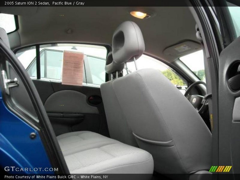 Pacific Blue / Gray 2005 Saturn ION 2 Sedan