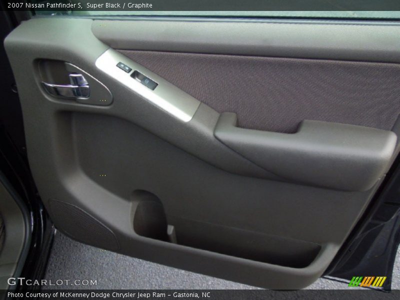Super Black / Graphite 2007 Nissan Pathfinder S