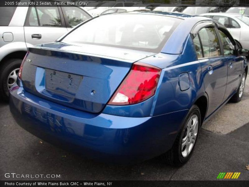 Pacific Blue / Gray 2005 Saturn ION 2 Sedan