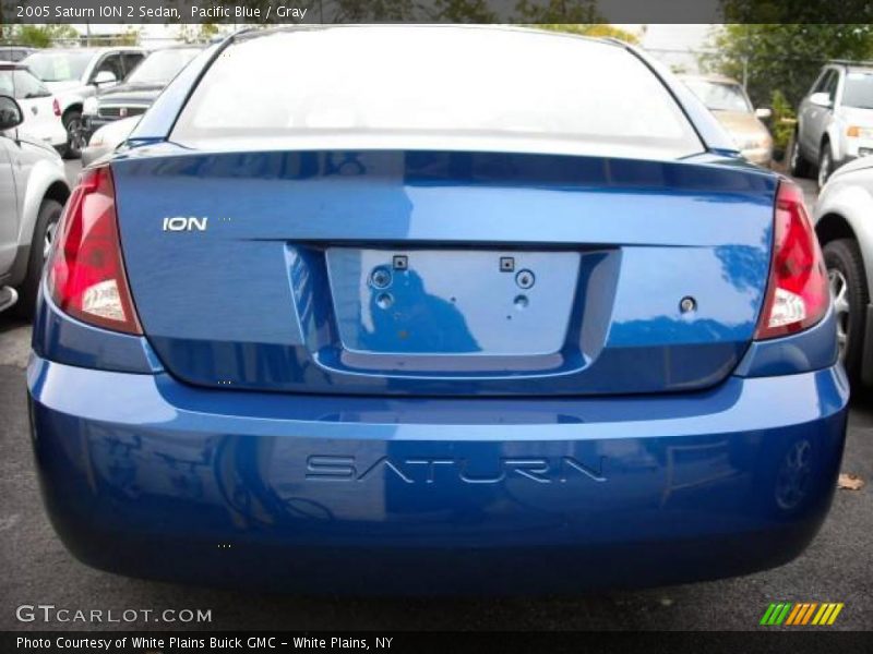 Pacific Blue / Gray 2005 Saturn ION 2 Sedan