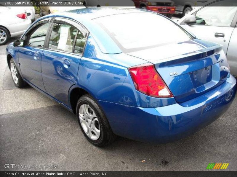 Pacific Blue / Gray 2005 Saturn ION 2 Sedan