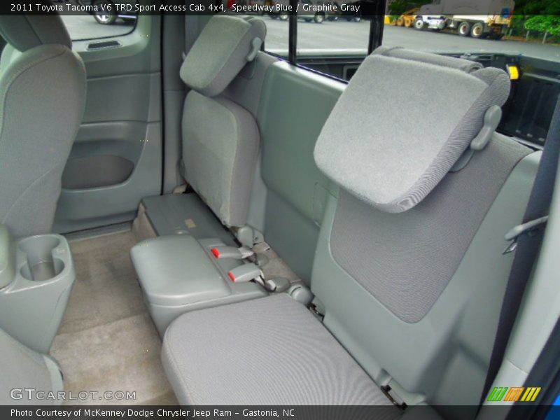 Speedway Blue / Graphite Gray 2011 Toyota Tacoma V6 TRD Sport Access Cab 4x4