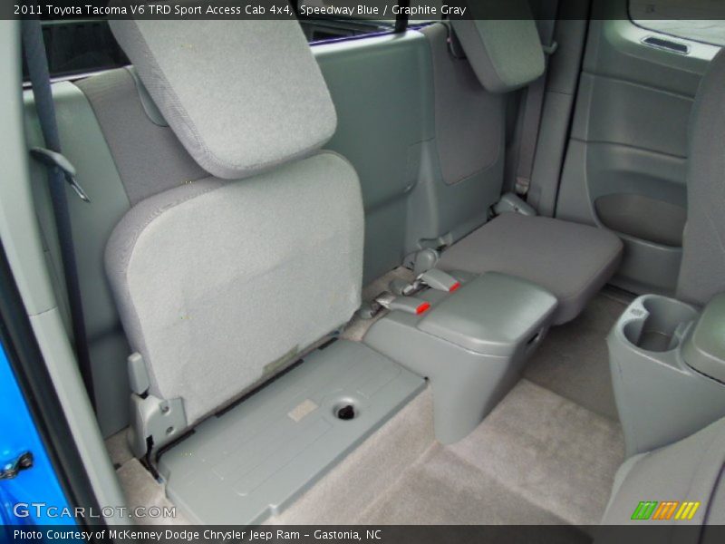 Speedway Blue / Graphite Gray 2011 Toyota Tacoma V6 TRD Sport Access Cab 4x4